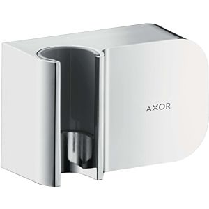 hansgrohe Axor One porter unit 45723800 G 1/2, integrated shower holder function, stainless steel look