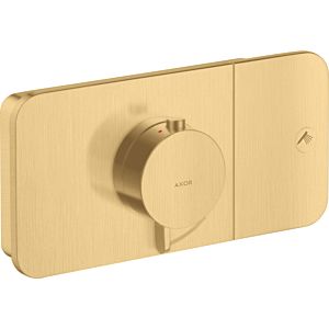 hansgrohe Axor One Fertigmontageset 45711250 Unterputz-Thermostatmodul, 1 Verbraucher, brushed gold optic