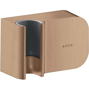 hansgrohe Axor One porter unit 45723310 G 1/2, integrated shower holder function, brushed red gold