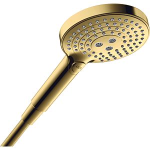 hansgrohe Axor hand shower 26050990 internal water flow, polished gold optic