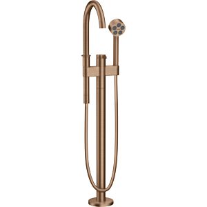 hansgrohe Axor One Wannenarmatur 48440310 Ausladung 220mm, bodenstehend, brushed red gold