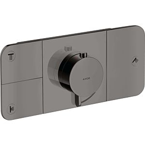 hansgrohe Axor One trim kit 45713330 concealed thermostat module, 3 outlets, polished black chrome
