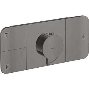 hansgrohe Axor One trim kit 45713340 concealed thermostat module, 3 outlets, brushed black chrome