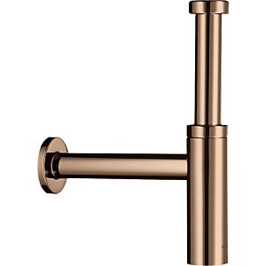 hansgrohe Flowstar design siphon 51305300 G 1 1/4, polished red gold