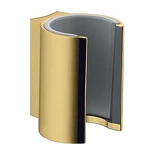 hansgrohe Axor Starck shower holder 27515990 fixed holding position, polished gold optic