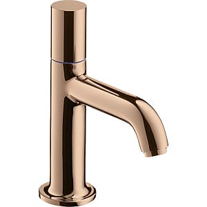 hansgrohe Axor pillar tap 38130300 projection 100mm, without waste set, polished red gold