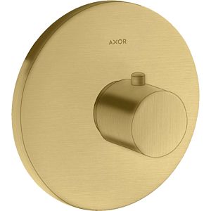 hansgrohe Axor Uno trim set 38375250 concealed thermostat, brushed gold optic