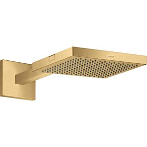 hansgrohe Axor Starck overhead shower 10925250 with shower arm, wall mounting, 240x240mm, 1jet, brushed gold optic