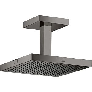 hansgrohe Axor Starck overhead shower 10929330 with ceiling connection, 240x240mm, 1jet, polished black chrome