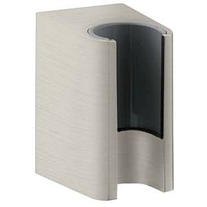 hansgrohe Axor One shower holder 45721800 fixed holding position, stainless steel look