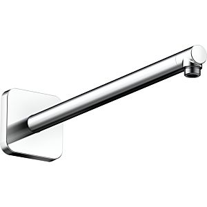 hansgrohe shower arm 26967000 390mm, square, chrome