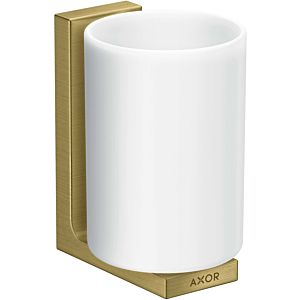 hansgrohe Axor tooth cup 42604950 glass, wall mounting, brushed brass