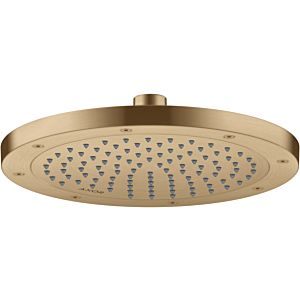 hansgrohe Axor overhead shower 35381140 ceiling or wall mounting, brushed bronze