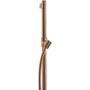 hansgrohe Axor Starck Brausestange 27830310 900mm, mit Brauseschlauch 1600mm, brushed red gold