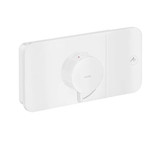 hansgrohe Axor One trim kit 45711700 concealed thermostat module, 1 outlet, matt white