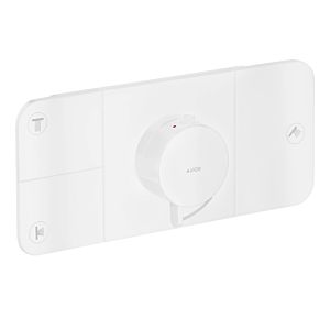 hansgrohe Axor One trim kit 45713700 concealed thermostat module, 3 outlets, matt white