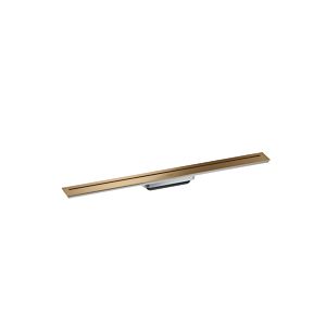 hansgrohe Drain shower channel 42521140 800mm, ready-made set, free in the room, brushed bronze