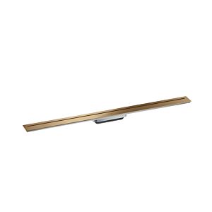 hansgrohe Drain shower channel 42523140 1000mm, ready-made set, free in the room, brushed bronze