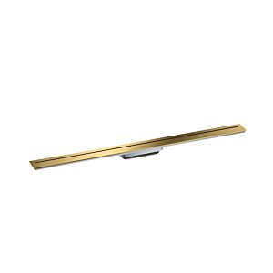 hansgrohe Drain shower channel 42523990 1000mm, ready-made set, free in space, polished gold optic