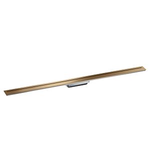 hansgrohe Drain shower channel 42524140 1200mm, ready-made set, free in the room, brushed bronze