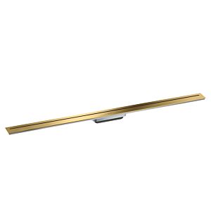 hansgrohe Drain shower channel 42524990 1200mm, ready-made set, free in space, polished gold optic