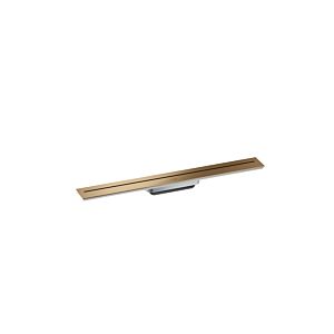 hansgrohe Drain shower drain 42525140 700mm, ready-made set, for wall mounting, brushed bronze