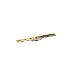 hansgrohe Drain shower drain 42525990 700mm, ready-made set, for wall mounting, polished gold optic