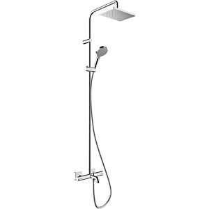 hansgrohe Vernis Shape 230 1jet Showerpipe 26098000 EcoSmart, with bath thermostat, chrome