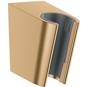 hansgrohe Porter shower holder 28331140 fixed holding position, made of plastic, brushed bronze