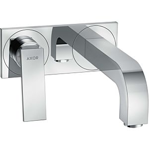 Axor Citterio hansgrohe 39119000 concealed basin mixer, spout 220mm and plate, with lever handle, chrome
