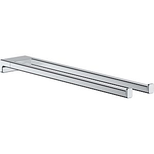 hansgrohe AddStoris towel rail 41770000 length 445mm, two arms, wall mounting, metal, chrome