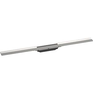 hansgrohe RainDrain Flex shower channel 56045800 90cm, finish set, can be shortened, stainless steel look