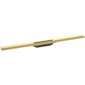 hansgrohe RainDrain Flex shower channel 56045990 90cm, finish set, can be shortened, polished gold optic