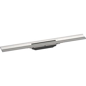 hansgrohe RainDrain Flex shower channel 56050800 70cm, finish set, can be shortened, for wall mounting, Stainless Steel optic