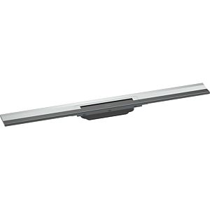 hansgrohe RainDrain Flex shower channel 56051000 80cm, finish set, can be shortened, for wall mounting, chrome