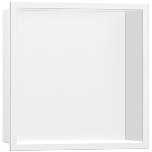 hansgrohe XtraStoris wall niche 56061700 30x30x10cm, with integrated Rahmen , matt white