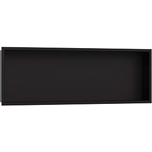 hansgrohe XtraStoris wall niche 56067670 30x90x10cm, with integrated Rahmen , matt black