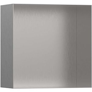 hansgrohe XtraStoris wall niche 56079800 30x30x14cm, with open Rahmen , Stainless Steel Optic