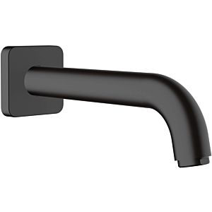 hansgrohe Vernis Shape spout 71460670 wall mounting, projection 204mm, matt black