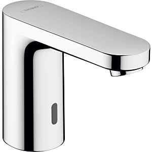 hansgrohe Vernis Blend electronic basin mixer 71501000 mains connection 230 V, temperature preset, chrome
