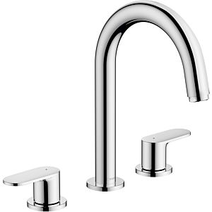 hansgrohe Vernis Blend 150 3-hole basin mixer 71553000 with pop-up waste set, chrome