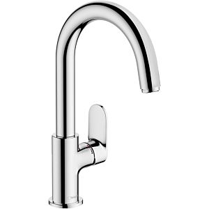 Vernis Blend 200 basin mixer 71554000 with swivel spout and hansgrohe