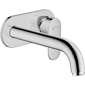 Vernis Blend hansgrohe 71576000 concealed basin mixer, for wall mounting, with spout 20.5cm, chrome