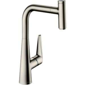 hansgrohe 72826800 Eco pull-out spout 1jet stainless steel look