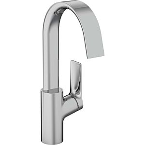 hansgrohe Vivenis 210 basin mixer 75030000 with swivel spout and pop-up waste set, chrome