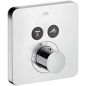 hansgrohe Axor ShowerSelect Soft Cube 36707000 Thermostat, chrom, 2 Verbraucher