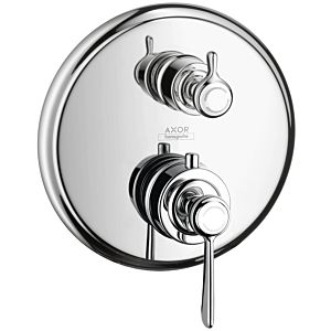 hansgrohe Axor Montreux mirror hansgrohe Axor Montreux mirror concealed thermostatic mixer, with shut-off / diverter valve, lever handle, brushed nickel