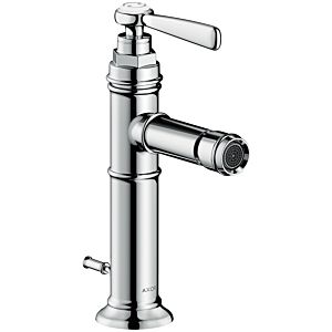 hansgrohe Axor Montreux mirror fitting 16526820 projection 110mm, with pull-rod waste set, lever handles, brushed nickel