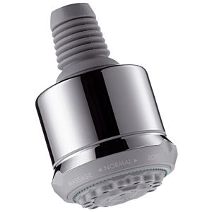 hansgrohe Kopfbrause Clubmaster 3jet 28496000 chrom, mit QuickClean