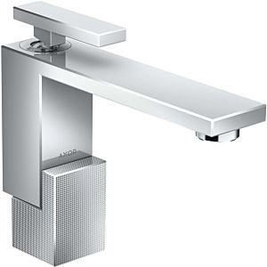 hansgrohe Axor Edge hansgrohe Axor Edge chrome, diamond cut, with push-open waste set, projection 160mm